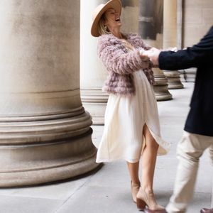 Ivory/White Photo Shoot Ready Dress